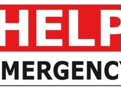 Help Emergency Home Sign