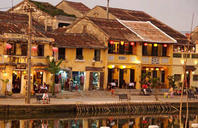 Hoian town in Vietnam