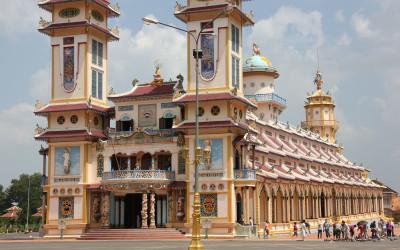 Cao Dai Temple in Vietnam